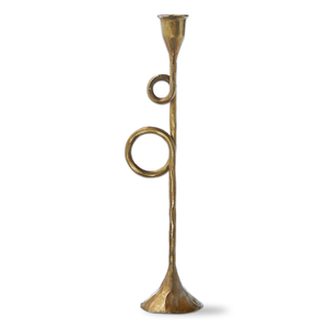 Modern Solid Iron Eco-Friendly Heat Resistant Candle Holder Durable Decorative Accessory Home Office Restaurant Cafe Event - Product Image 1