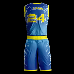 Customizable Lightweight 100% Polyester Sleeveless Basketball Uniform <b>Set</b> Men Heat-Transfer Printing Custom Top Shorts Anti-UV - Product Image 6