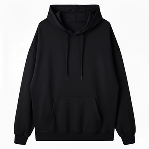 Sudadera con Capucha Oversize de Invierno con Estampado Personalizado para Moda Urbana Moderna, Tejido de Forro Polar Grueso, Sensación Premium - Product Image 3