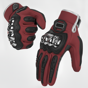 Summer Winter Men <b>Touchscreen</b> Leather Motorcycle Riding <b>Gloves</b> Motocross Racing <b>Gloves</b> Anti - Fall Motorbike Cycling <b>Gloves</b> - Product Image 4