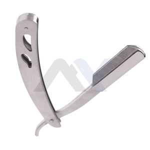 Rasoir droit en acier inoxydable de qualité supérieure pour hommes, idéal pour salon, barbier et usage domestique, marque privée Razor Factory - Product Image 4