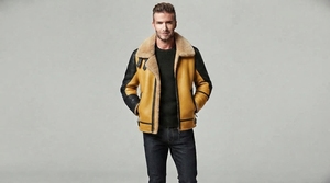 Veste en peau de mouton pour homme, hiver, décontractée, col en fourrure, vêtement d'extérieur chaud, fermeture éclair sur le devant, tailles personnalisées, étiquette privée - Product Image 6