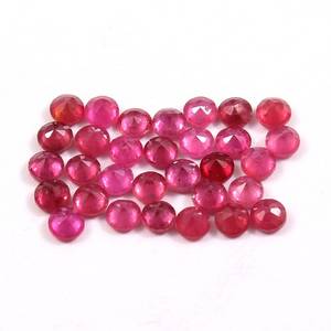 Rubí Redondo de 2 mm, Gema Suelta, Precio de Fábrica, Gema de Alta Calidad para la Fabricación de Joyas, Venta al por Mayor - Product Image 3