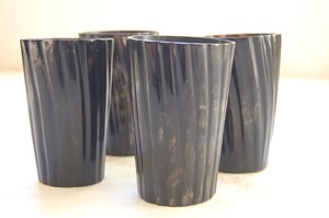 Vaso de Cuerno de Búfalo Hecho a Mano, Forma Natural, Estilo Vintage, para Cerveza, para Adultos, para Fiestas - Product Image 2