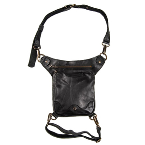 Premium Nylon Thigh Bag Adjustable Leg Strap Zipper Closure Customizable Waist Belt <b>Pouch</b> Outdoor Riding Utility Storage Bag <b>Men</b> - Product Image 1