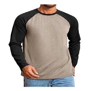 T-shirts pour hommes de haute qualité, luxueux, élégants, à col rond, décontractés, à manches longues, fabriqués au Bangladesh. - Product Image 1