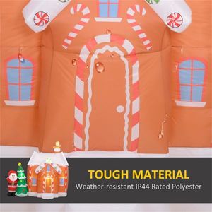 Christmas Snowman Inflatable Outdoor Holiday Yard Decorations Festive Christmas Decor for Your Home or Garden - Product Image 3