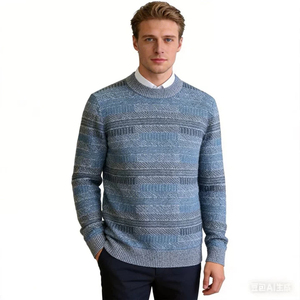 Pulls en Coton Tricoté de Haute Qualité, Faciles à Porter, 100% Coton, Toutes Tailles, Couleurs et Motifs, Anti-Plis, Anti-Rétrécissement, Faible MOQ - Product Image 2