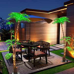 7FT Solar Palm Glow Patio Decor Garden <b>Lights</b> Collection - Product Image 5