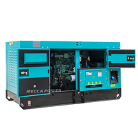 Groupe électrogène diesel MECCA MC315C triphasé 60HZ 228KW 285KVA 6 cylindres, service personnalisé, silencieux, alimentation de secours commerciale