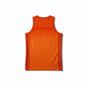 Maillot de basketball personnalisé d'été réversible sans manches en mesh, avec logo frontal, séchage rapide, grande taille, respirant - Product Image 2