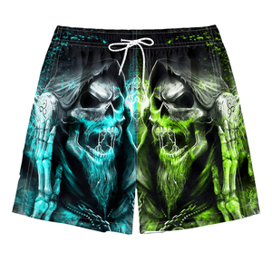 Shorts de Surf para Hombre, Ecológicos, de Cintura Media, Secado Rápido, 100% Algodón, Estilo Casual, Transpirables, para Correr - Product Image 1