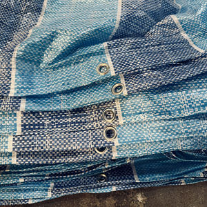 Bâche en PE rayée haute résistance - Grande durabilité, grande capacité, couleurs et tailles au choix, bâche multi-usages. - Product Image 1