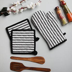 Guantes y Manoplas para Horno 100% Algodón, Resistentes al Calor, Impermeables, Aptos para Lavavajillas - Product Image 3