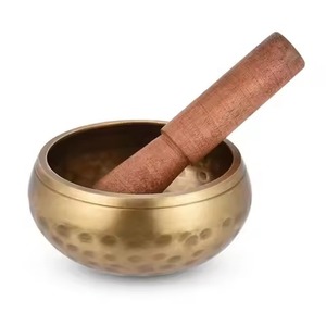 Bol chantant en métal authentique fait main et écologique pour la méditation, la thérapie, le yoga, la pleine conscience, la guérison et les occasions de résonance - Product Image 4
