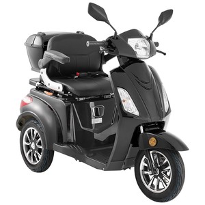 Scooter de mobilité à 3 roues robuste, neuf, prêt à être expédié, en promotion, autonomie de 21,5 milles, 3 vitesses, capacité de charge de 500 lb - Product Image 1