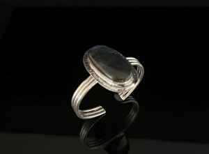 Blue Labradorite Cuff Bracelet 925 Sterling Silver Handmade Adjustable Gemstone Bracelet Statement Jewelry Gift - Product Image 6