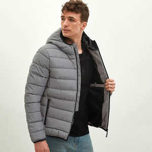 Chaqueta de Invierno para Hombre, Nueva, Personalizada, Acolchada, Ligera, con Cierre de Cremallera - Product Image 3