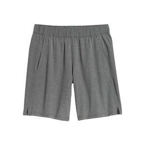 Shorts de sport décontractés pour hommes avec logo frontal, séchage rapide, respirants, en polyester et élasthanne, taille élastique, coupe ample pour l'été - Product Image 3
