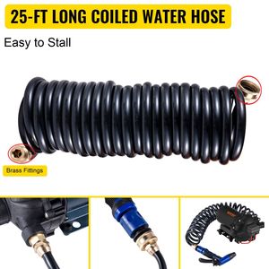 ปั๊มไดอะแฟรม12V อัตโนมัติสำหรับ RV 5.3 GPM 5.5แกลลอนต่อนาที70 PSI ท่อขด25ฟุตสำหรับเรือเรือเรือยอชท์ทางทะเล RVs - Product Image 6
