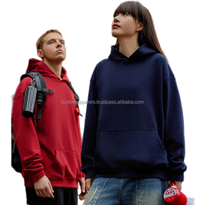เสื้อฮู้ดดี้หนา 340gsm สำหรับแบรนด์สตรีทแวร์ พรีเมียม ทรงโอเวอร์ไซส์ พร้อมพิมพ์ลายดิจิทัล - Product Image 3