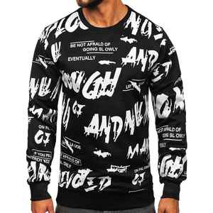 <b>Men's</b> Camouflage Crewneck Sweatshirt Regular Fit Long Sleeve <b>Pullover</b> Knitted 100% Polyester Casual Autumn Style - Product Image 5