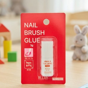 [K-ESSENTIALS] Colle liquide pour faux ongles 3g à appliquer au pinceau, professionnelle, longue tenue, fixation rapide, adhésif pour ongles à presser - Product Image 2