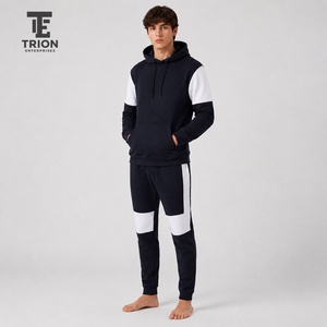 Survêtements personnalisés avec logo pour hommes, ensembles de survêtements très vendus, vêtements de sport pour la salle de sport, survêtements d'entraînement, ensemble jogging deux pièces - Product Image 4