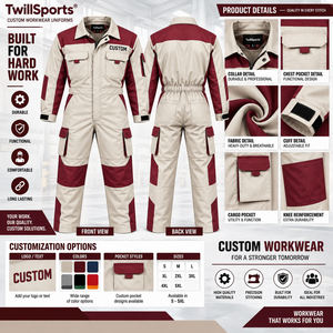 Overol de Trabajo de Alta Visibilidad al por Mayor, Uniforme de Trabajo de Seguridad Unisex para Hombre, Traje de Trabajo Industrial Reflectante de Manga Larga - Product Image 6