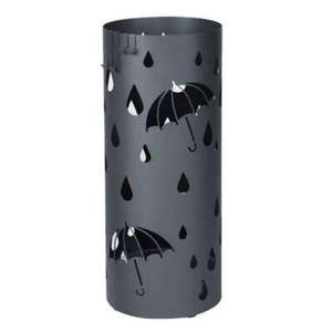 Modern Metal <b>Umbrella</b> Stand Freestanding One-Sided Capacity Black Coated Frame Structure Home Decoration <b>Umbrella</b> Stand - Product Image 5