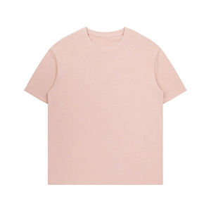 เสื้อยืดคอกลมแขนสั้นผู้ชายคุณภาพสูงขายส่ง ผ้าฝ้ายแท้ 100% น้ำหนัก 250 กรัม ซักแล้ว แห้งเร็ว ระบายอากาศได้ดี ขั้นต่ำ 1 ตัว - Product Image 5