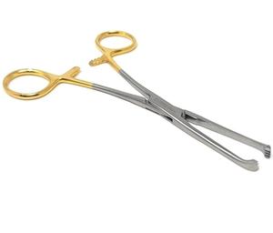 Pince à tissus manuelle Allis de haute qualité en acier inoxydable pour la préhension des tissus en chirurgie générale - Product Image 1