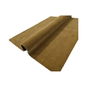 Tapis vert à motifs abstraits en laine tissé à la main de qualité supérieure |   Tapis d'intérieur moderne minimaliste de luxe à poils épais antidérapant personnalisé pour - Product Image 4