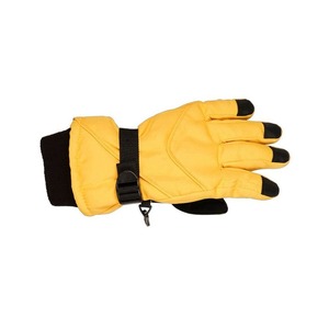 Gants de ski d'hiver pour hommes et femmes avec sangle de poignet, gants de football de sécurité pour sports de plein air en cuir - Product Image 1