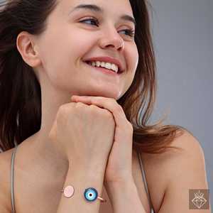 PRAO Evil Eye Bracelet Joyería corporal de moda con Eye of Protection - Product Image 6