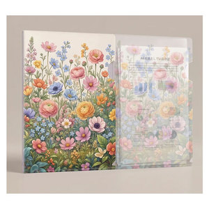 Finesse Class Fanatabulous Quality Clear Full Color Design Polypropylene Sheets Plastic Snap <b>Folder</b> <b>A4</b> - Product Image 3