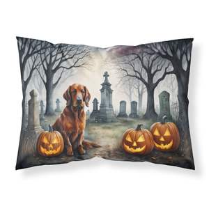 Irlandais Setter Spooky Halloween oeuvre décorative taie d'oreiller taille Standard léger Super doux facile d'entretien housse de coussin - Product Image 1