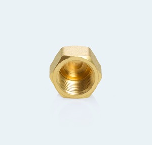 Paquete de 12 Tapones de Latón BrassBlizz de 1/2 pulgada con Rosca 3/4-16, Tapa Roscada de 45 Grados SAE 900 PSI, Tapón de Sellado de Latón para Líneas de Aire Acondicionado, Hidráulicas y Combustible - Product Image 6