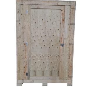 Grande caisse de rangement en bois avec porte du fabricant vietnamien Boîte de rangement empilable en bois en gros pour le transport de marchandises - Product Image 4