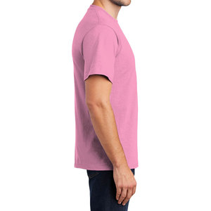 เสื้อยืดคุณภาพสูง หนัก 180GSM ผ้าฝ้าย 100% ทรงโอเวอร์ไซส์ พิมพ์ลาย ปักลาย เรียบง่าย ไซส์พลัส สำหรับผู้ชาย เสื้อยืดแบบสั่งทำพิเศษ ผ้าผสมสามชนิด - Product Image 1
