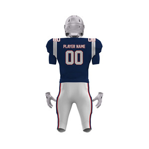 Uniforme et maillot de football américain personnalisables au style unique avec manches courtes pour les équipes nationales - Product Image 3