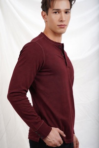 เสื้อเชิ้ตแขนยาวผู้ชายลายตารางทรงเข้ารูปสไตล์สมาร์ทแคชชวลสำหรับใส่ทำงาน - Product Image 3