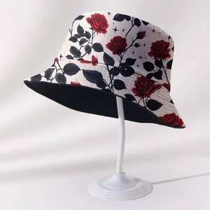 Trendy Tropical <b>Summer</b> <b>Hat</b> Casual Wide Brim Bucket Headwear <b>for</b> Vacation Hiking Camping and Daily Activities Sports and Festival - Product Image 1