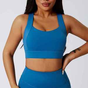 Sujetador deportivo de alta calidad para mujer, talla grande, para fitness, gimnasio, yoga, cómodo, personalizable al por mayor. - Product Image 3