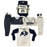 Conjunto de Uniforme de Béisbol Personalizado al por Mayor, Sublimado, Transpirable, con Logotipo, Nombre y Número del Jugador, 100% Poliéster