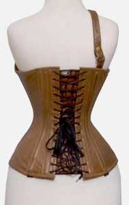 Wholesale OEM Customizable Gothic Wedding Breathable Quick Dry Medium Control Waist <b>Trainer</b> Lingerie Overbust Leather Corset - Product Image 2