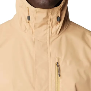 2026 Customized Outdoor Waterproof Windbreaker <b>Jacket</b> for Men with Stand Collar and Front Logo-Best Quality Lightweight - Product Image 5