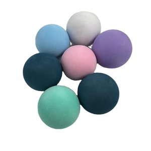Tùy chỉnh kích thước rắn hoặc với lỗ EVA bóng chất lượng cao mật độ bouncy an toàn mềm chi phí thấp giá rẻ bọt đầy màu sắc căng thẳng vui vẻ đồ chơi bóng - Product Image 6