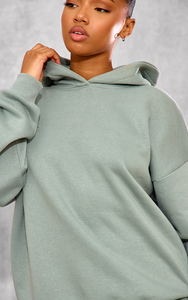 Designer Wholesale Custom Logo 2 Piece Set Long <b>Sleeve</b> <b>Sweatshirt</b> and <b>Short</b> Women Sweatsuit Set Tracksuit Made By Pakistan - Product Image 5