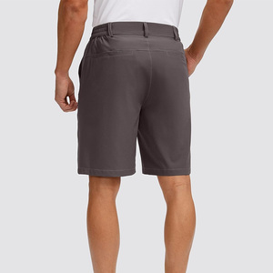 Shorts de golf pour hommes, vêtements de sport personnalisés OEM, vêtements de performance athlétique, 100% coton, anti-UV, logo sur le devant, fabricant exportateur du Pakistan - Product Image 2